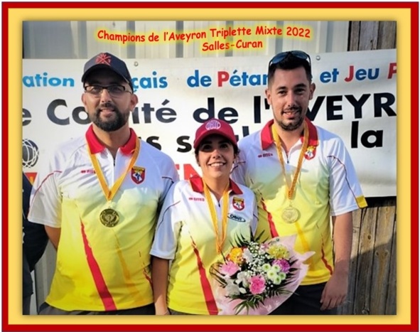 Championnat de l’Aveyron triplette mixte