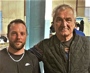 Les vainqueurs Guillaume et Jean-Pierre
