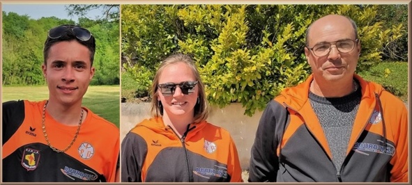 Les trois qualifiés: Antony, Marion et Antoine, bravo Les trois qualifiés: Antony, Marion et Antoine, bravo