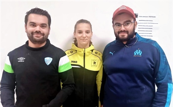 La triplette finaliste du concours B Alexis, Lou et Myronn La triplette finaliste du concours B Alexis, Lou et Myronn