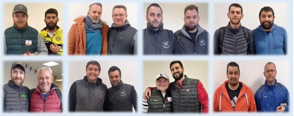 Les huit qualifiés