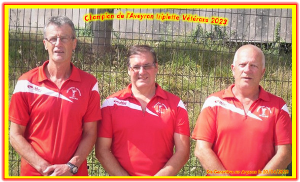 Les Champions Christian, Jean-Marie, Gilles