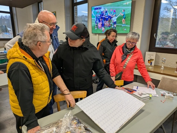 Une tombola organisée par Cindy et Viviane