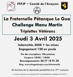 Challenge Manu Martin Challenge Manu Martin