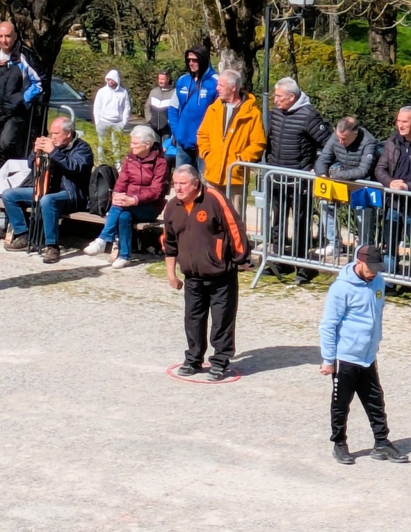 La détermination de Michel lors des quarts La détermination de Michel lors des quarts