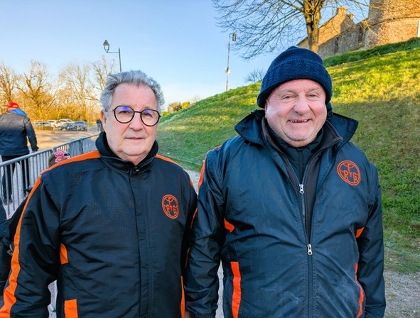 Le vice-Président Robert présent pour supporter Michel Le vice-Président Robert présent pour supporter Michel