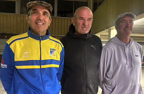 La triplette St Affricaine vainqueur du concours A