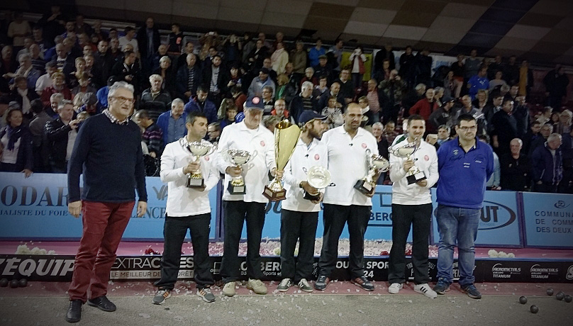 L'équipe de Cahors Vainqueur du Trophée des Villes 2016