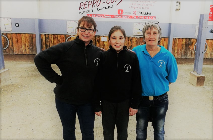 La première Equipe, Céline, Angélique, Brigitte