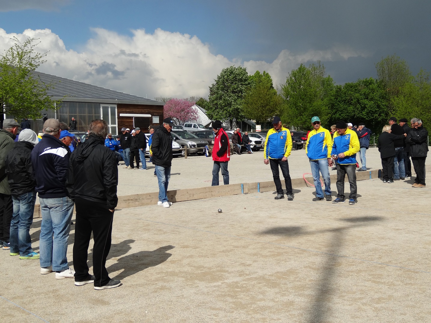 Partie très accrochée pour la sortie de poule Manu Martin (PFG) contre Cerchi Partie très accrochée pour la sortie de poule Manu Martin (PFG) contre Cerchi