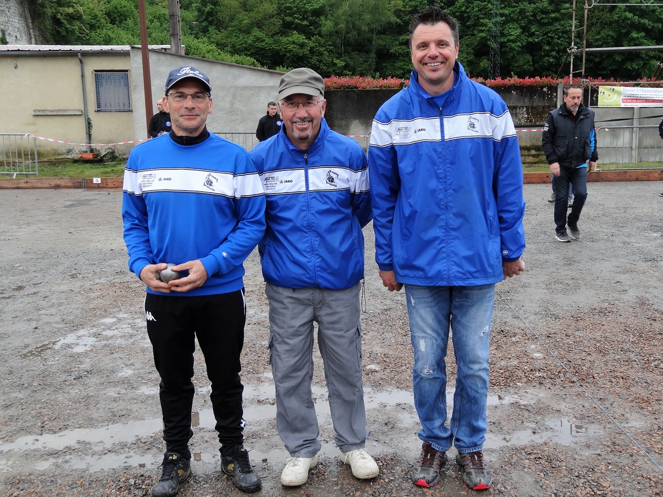L'équipe Drulhoise, Patrick, Francis, Jérémie s'incline en 1/4 de finale