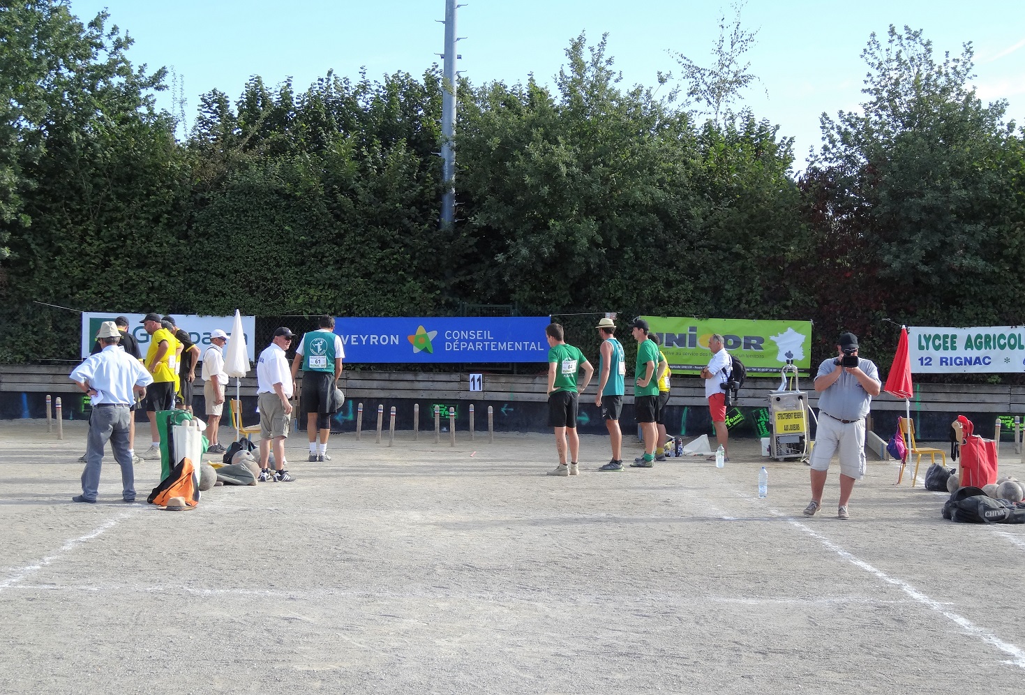 Premier coup à 1m lors de la dernière partie Premier coup à 1m lors de la dernière partie
