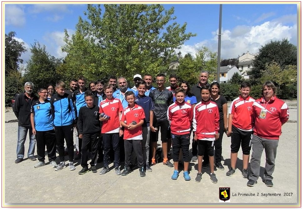 Les Jeunes sélectionnés avec les éducateurs Les Jeunes sélectionnés avec les éducateurs