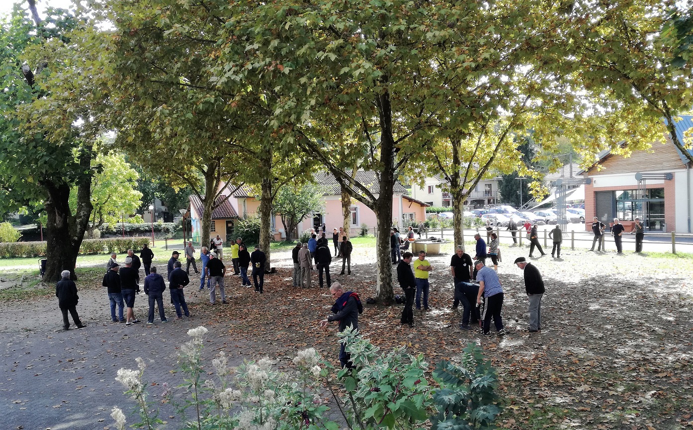 Les parties se déroulaient au Parc Thermal Les parties se déroulaient au Parc Thermal