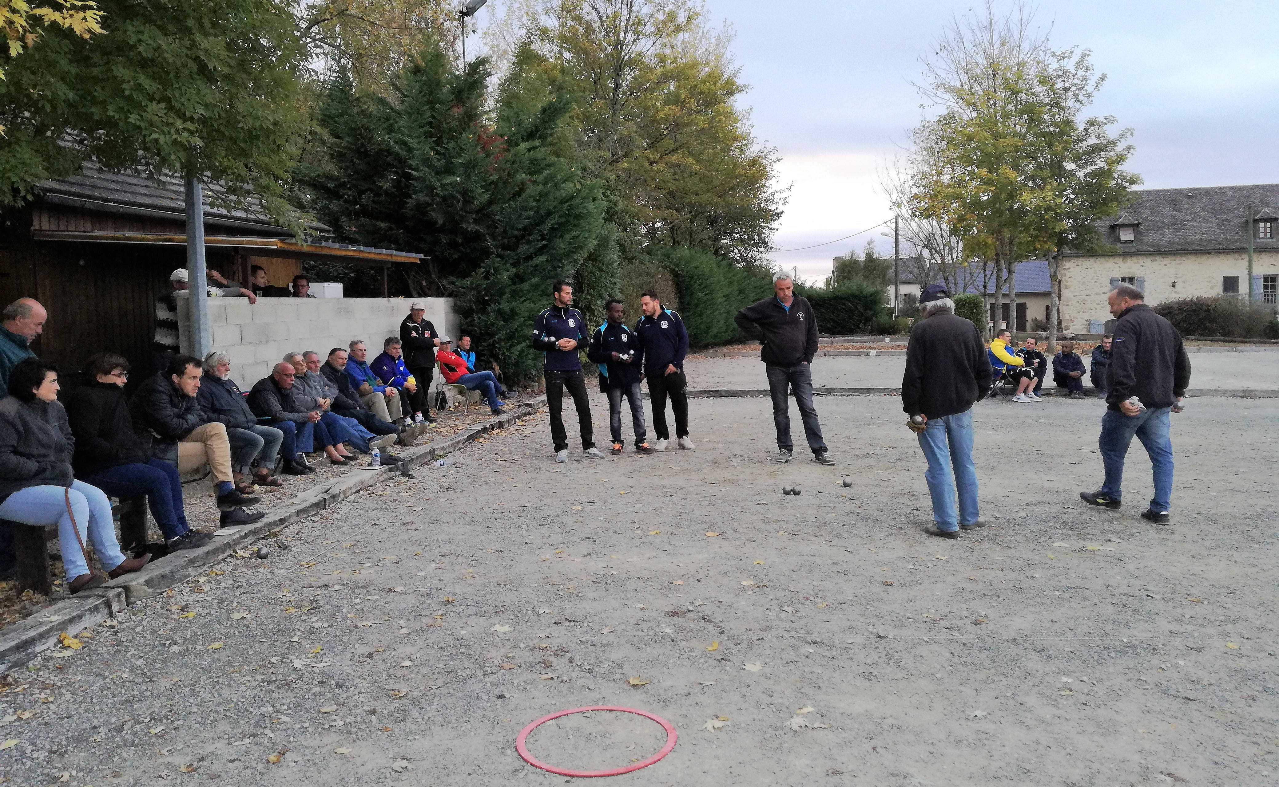 La triplette de Christophe, Bernard et Jean-louis en pleine action!