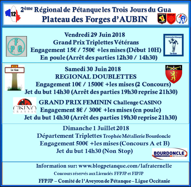 L'affiche pour l'événement 2018