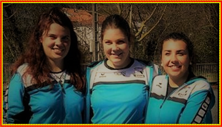 Les Championnes 2018; Sophie, Doriane, Aurélie