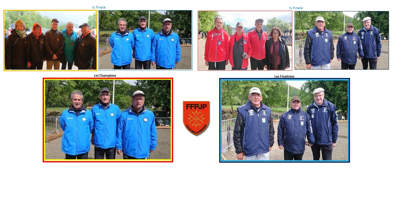 Championnat de Ligue Triplette Vétéran Foix Championnat de Ligue Triplette Vétéran Foix