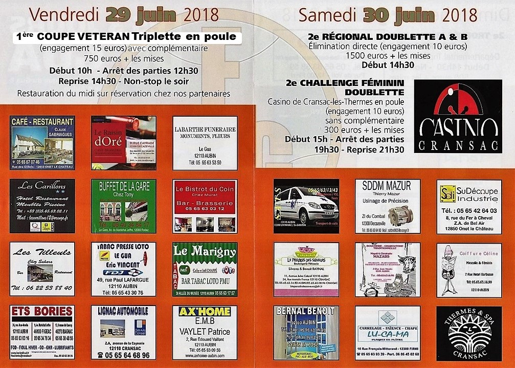 Grand Prix 2018     "Les Trois Jours du Gua"          