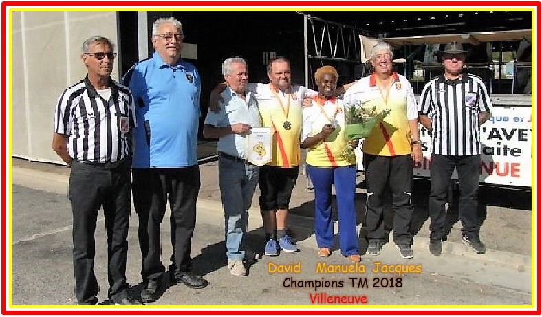 Champions d'Aveyron triplettes mixtes 2018 Champions d'Aveyron triplettes mixtes 2018
