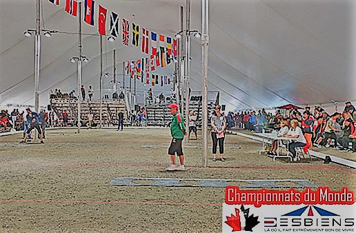 Championnat du Monde de pétanque à DESBIENS (Canada) sur L'EQUIPE TV. Championnat du Monde de pétanque à DESBIENS (Canada) sur L'EQUIPE TV.