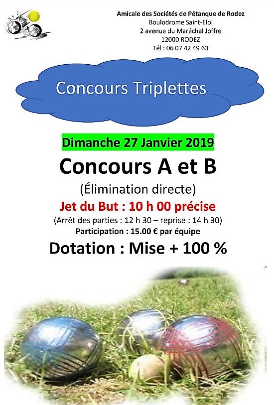 Concours St Eloi