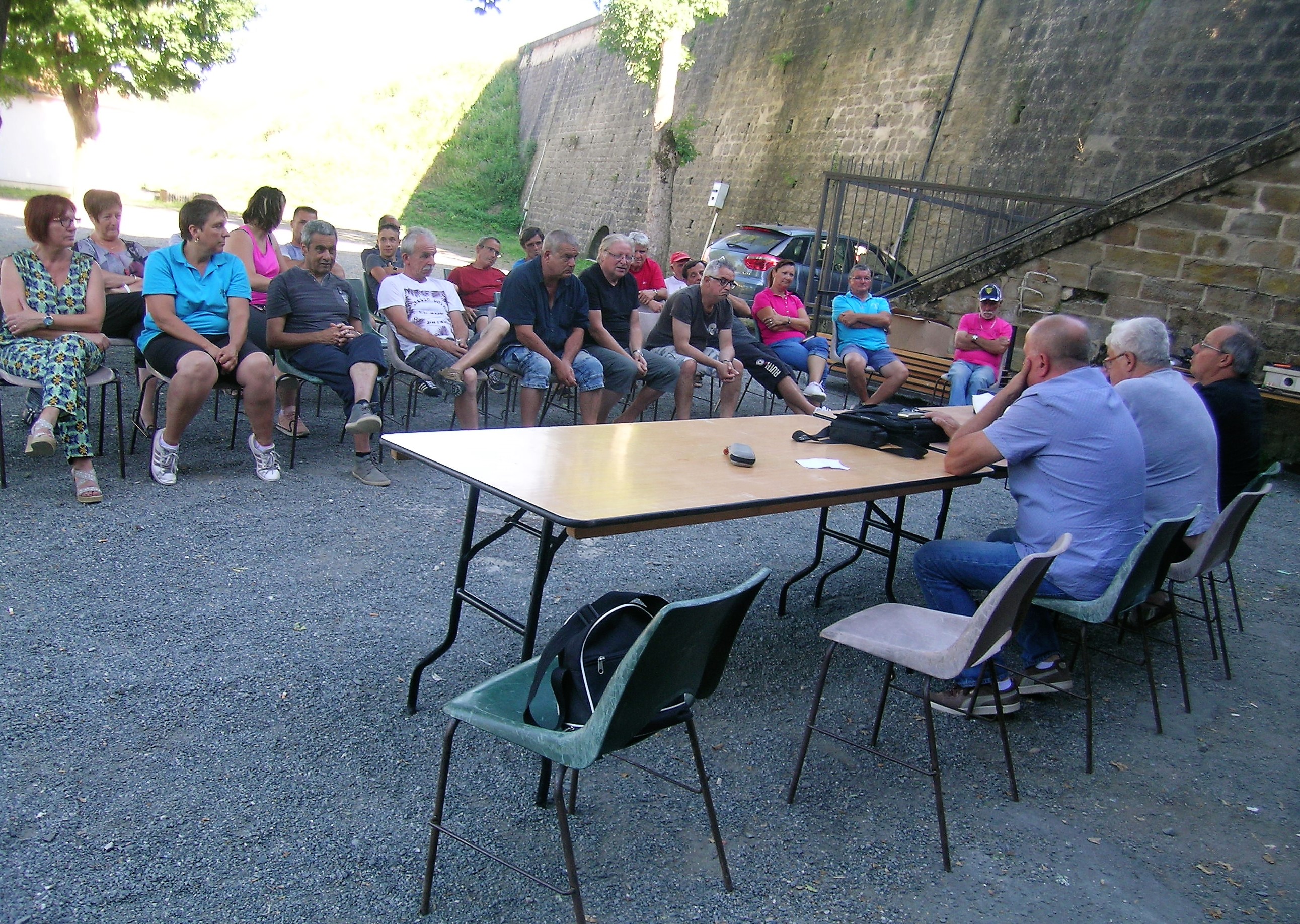 Tout le monde est très attentif