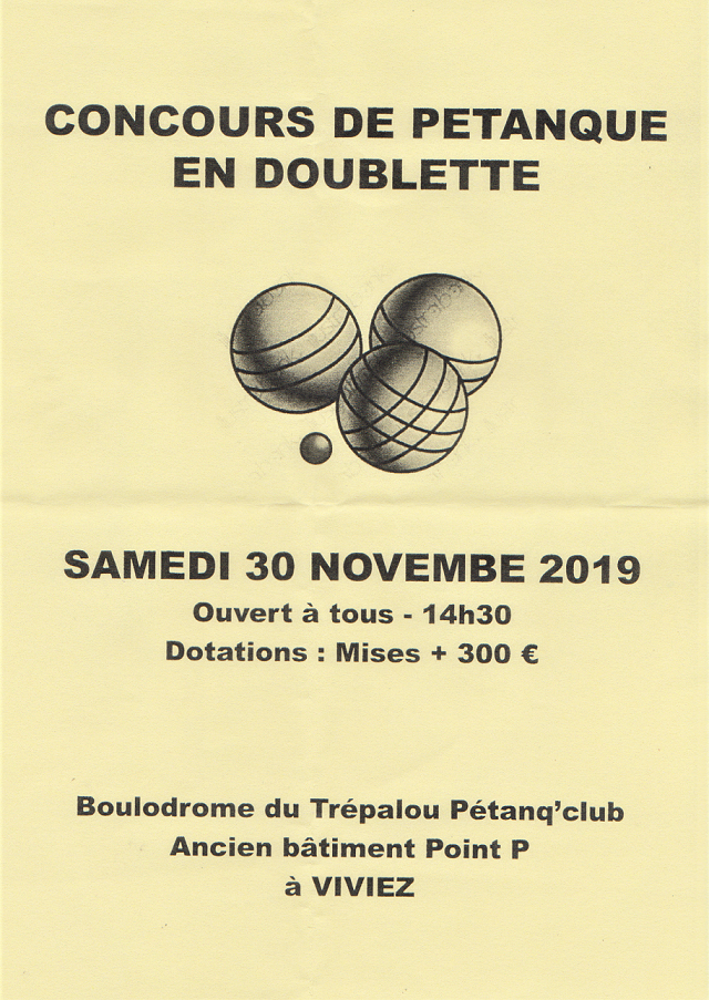 Venez nombreux! Venez nombreux!