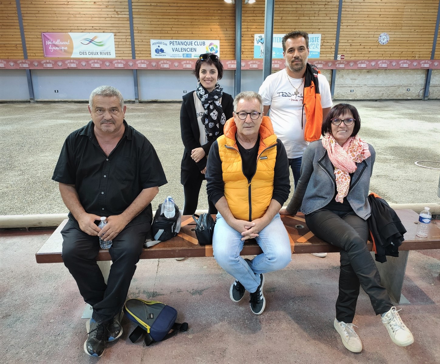 Les supporters sont là!