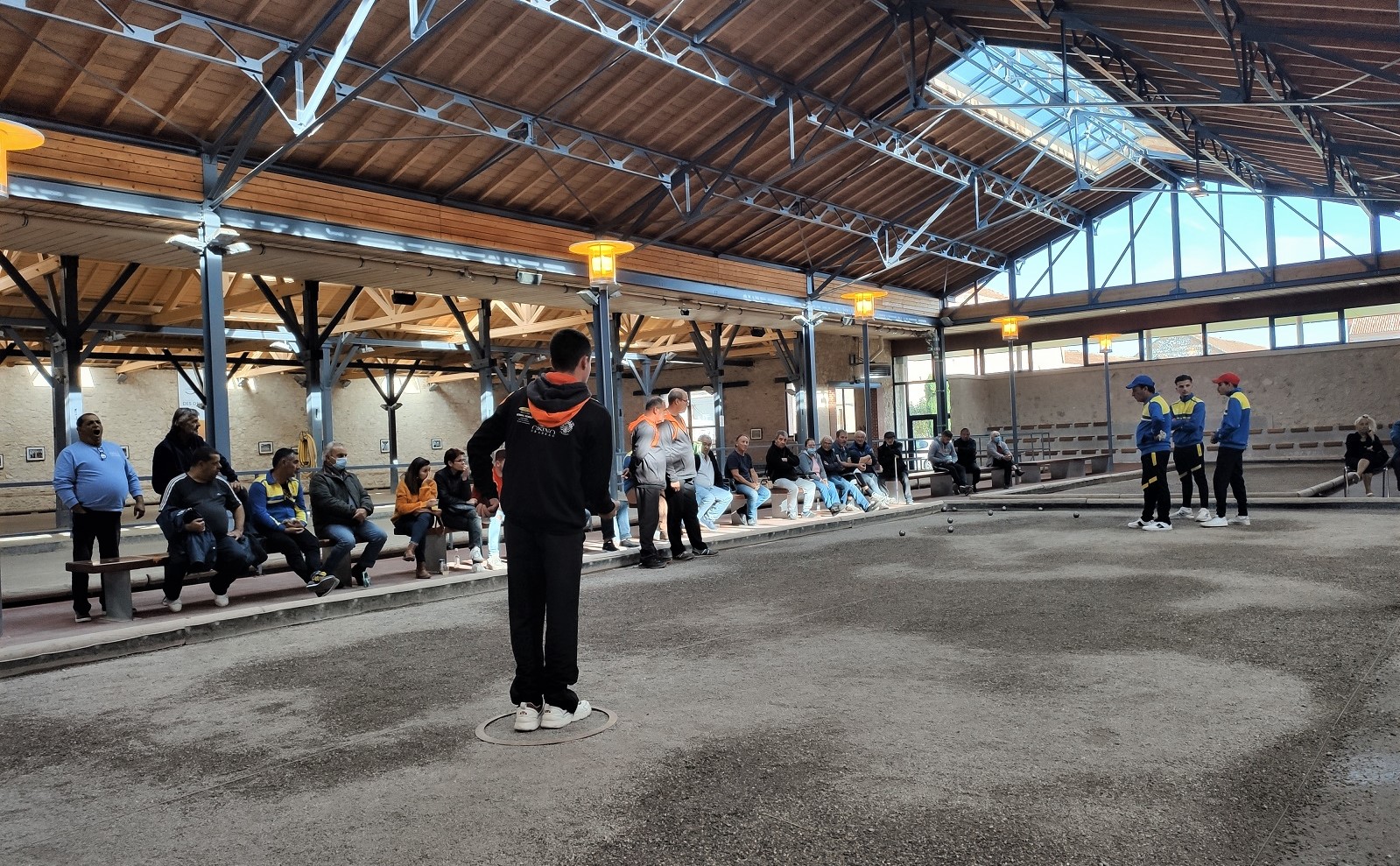 Anthony motivé dans le rond Anthony motivé dans le rond