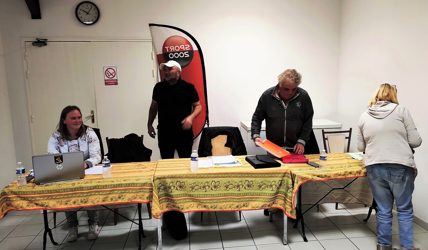 Les deux Présidents Alexis Lacam, Marc Nogaret clôturent  l'assemblée