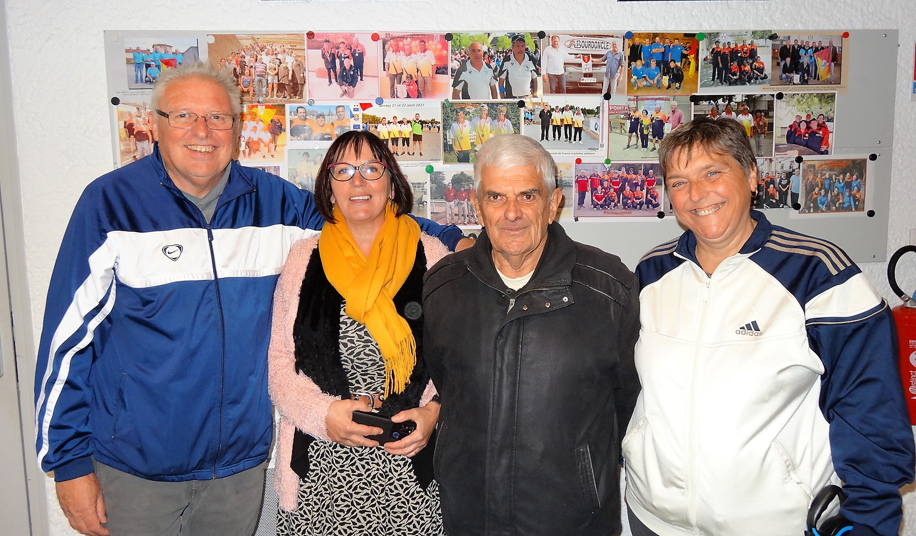 Des supporters de choix! Des supporters de choix!