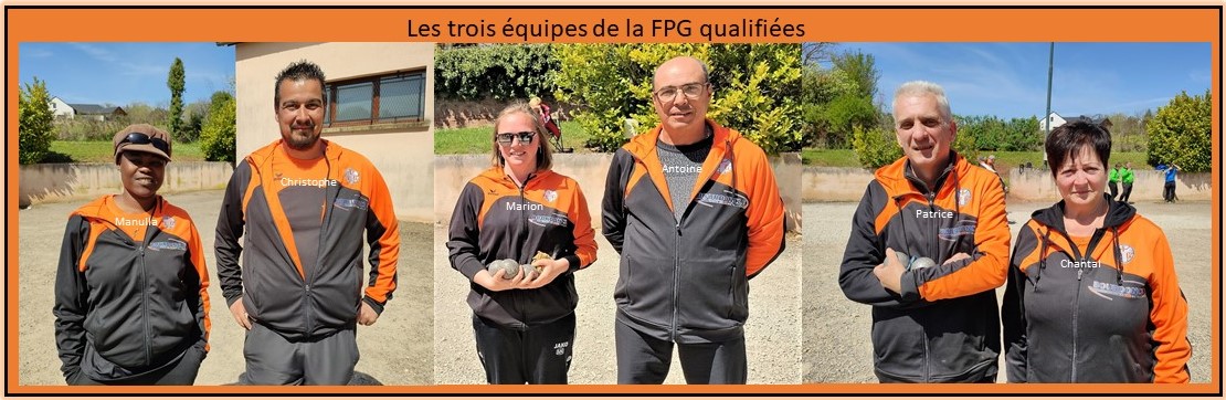 Éliminatoires Doublette Mixte