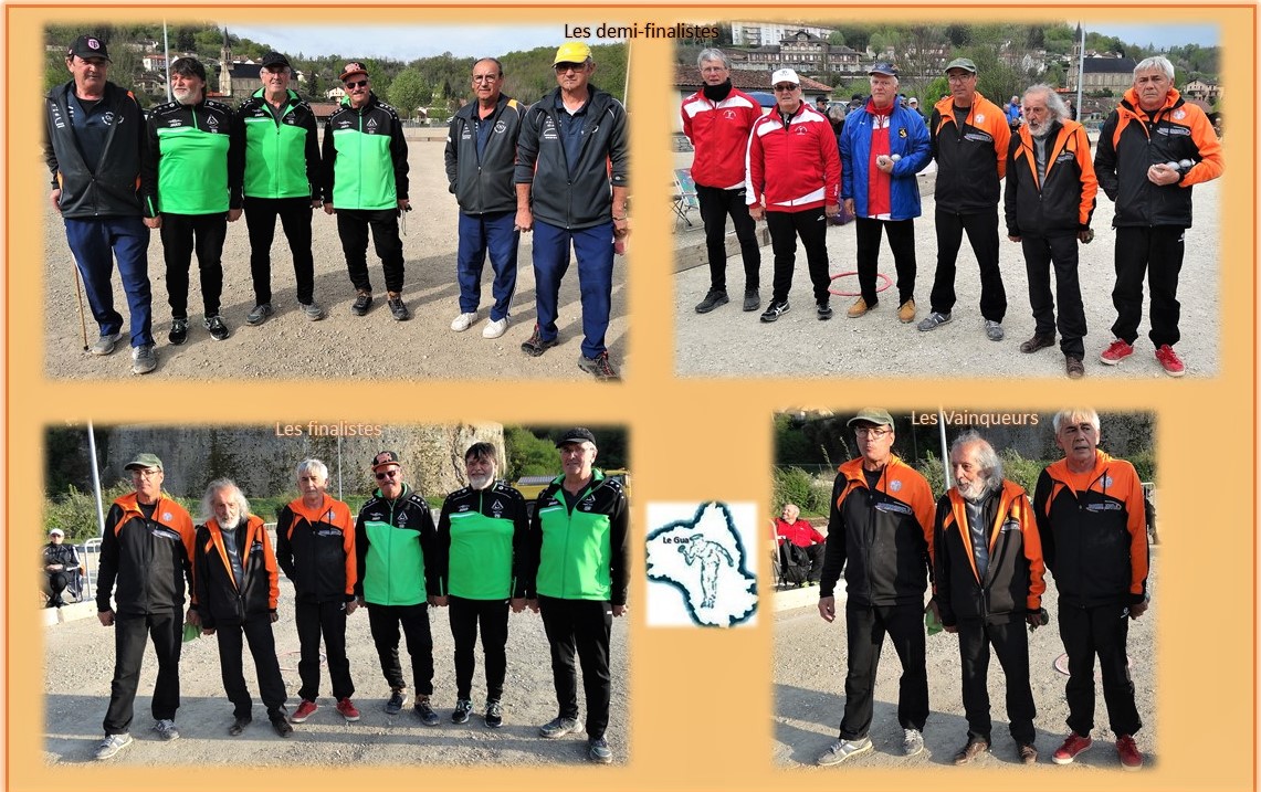 Championnat Triplettes Vétérans, la FPG s’impose à domicile