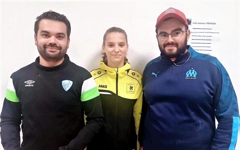 La triplette finaliste du concours B Alexis, Lou et Myronn La triplette finaliste du concours B Alexis, Lou et Myronn