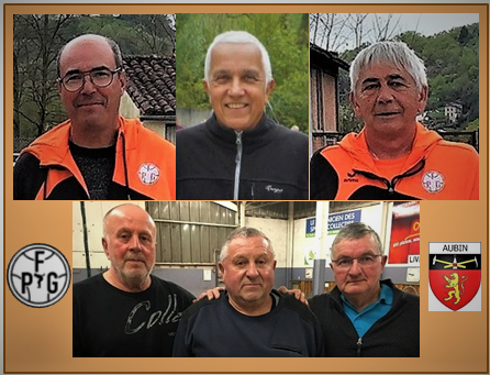 Les deux équipes qualifiées: Antoine, Hervé, Michel / Bruno, Michel, Michel Les deux équipes qualifiées: Antoine, Hervé, Michel / Bruno, Michel, Michel
