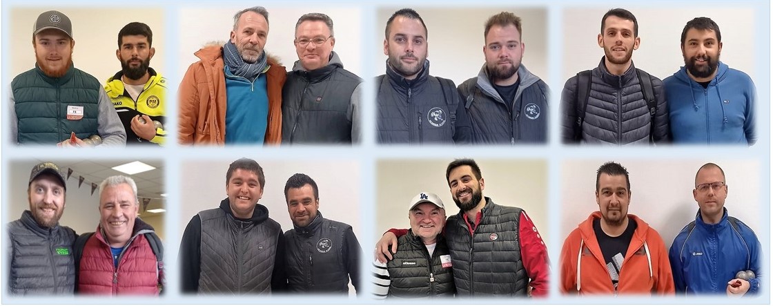 Les huit qualifiés