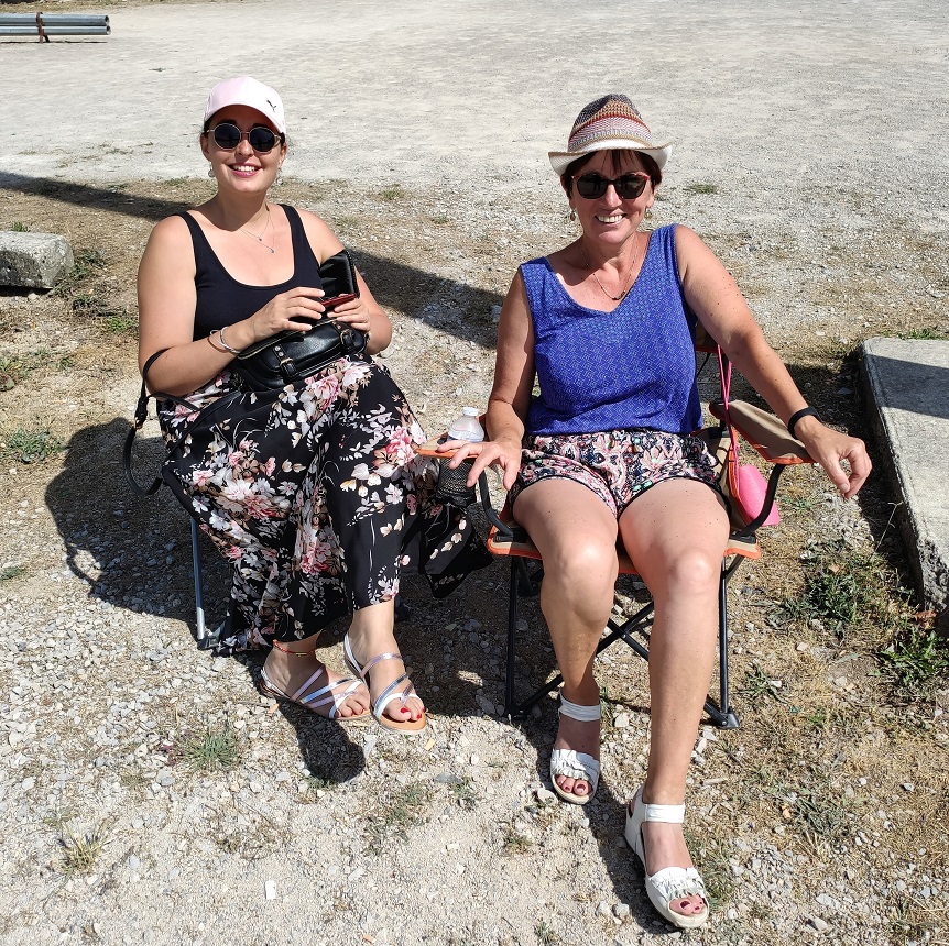 Deux supportrices de choix !