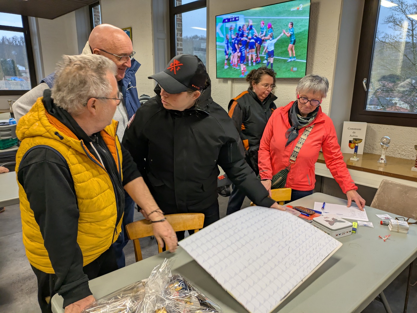 Une tombola organisée par Cindy et Viviane