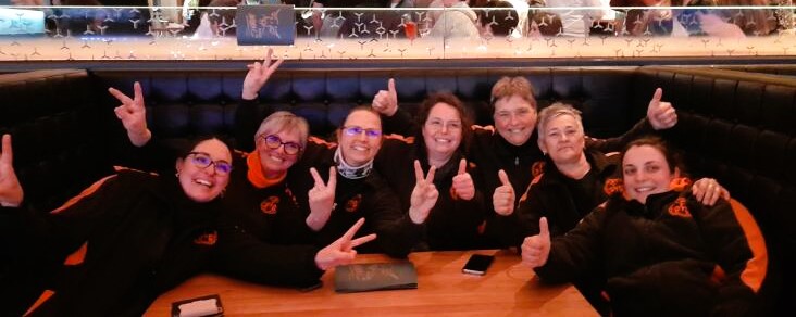 Les filles, bel esprit d'équipe ! Les filles, bel esprit d'équipe !