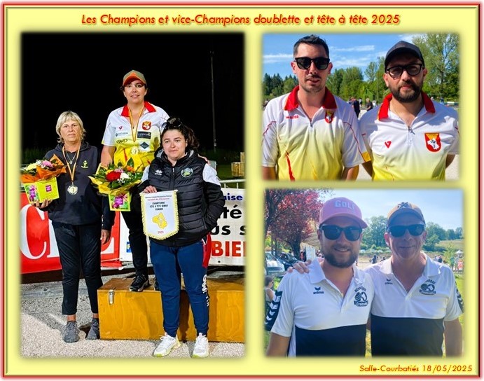 Championnat doublettes, Championnat TàT féminin