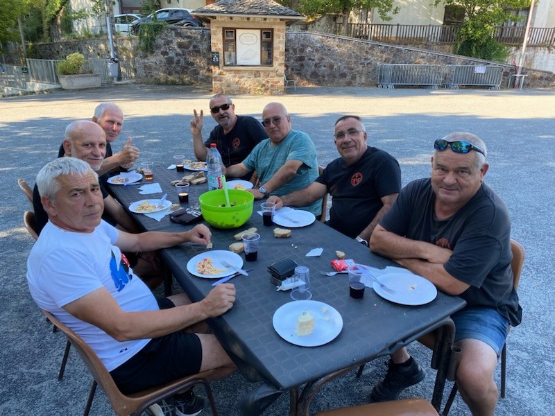 Un moment convivial après la rencontre !