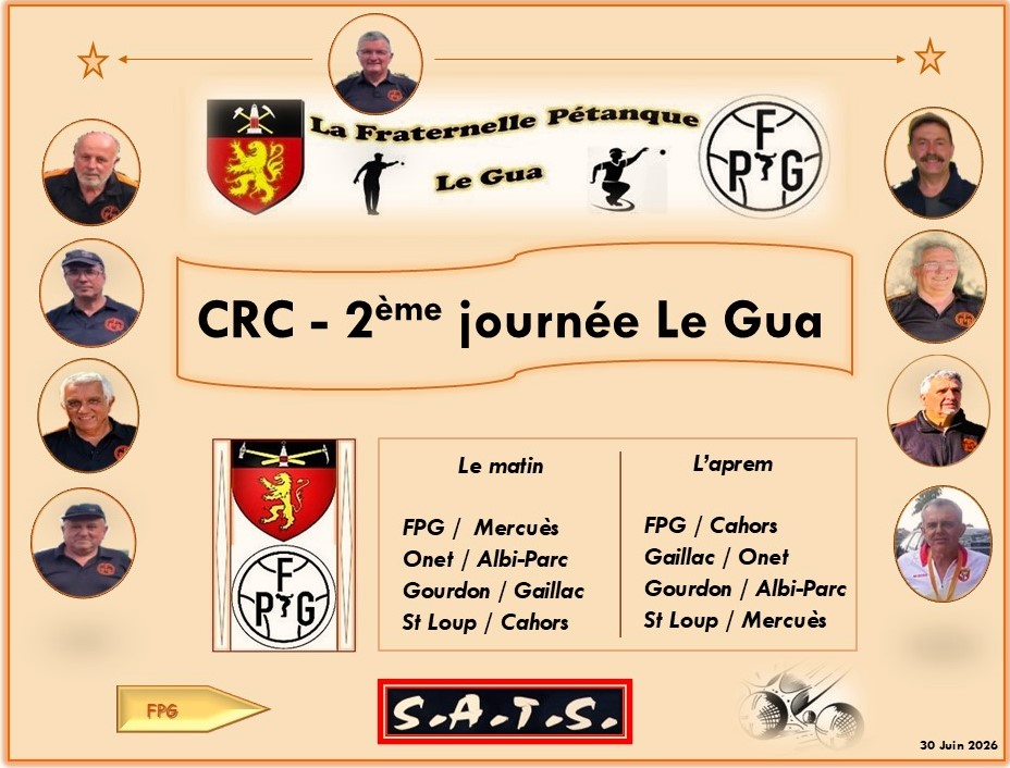 CRC Journée du 30 Juin