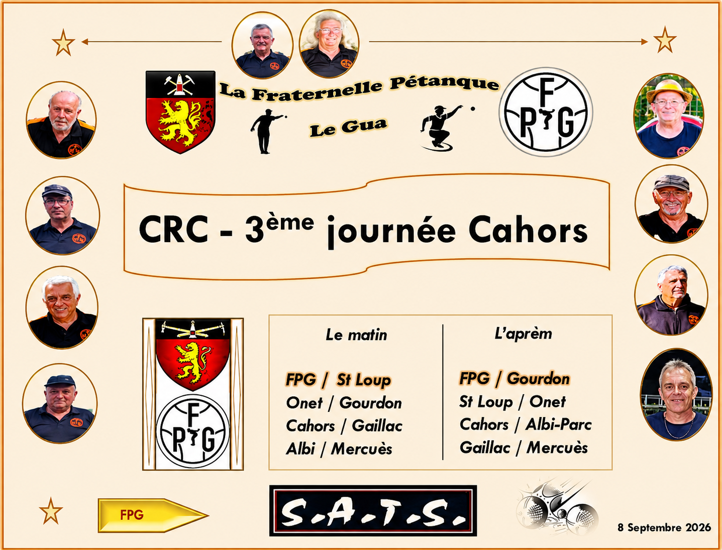 Championnat Régional Occitanie triplette vétéran Championnat Régional Occitanie triplette vétéran