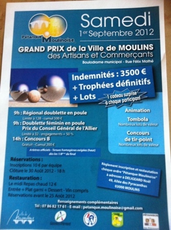 REGIONNAL DU 1 SEPTEMBRE 2012 REGIONNAL DU 1 SEPTEMBRE 2012