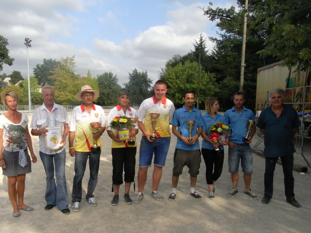 Championnat d'Aveyron Triplette Mixte Championnat d'Aveyron Triplette Mixte