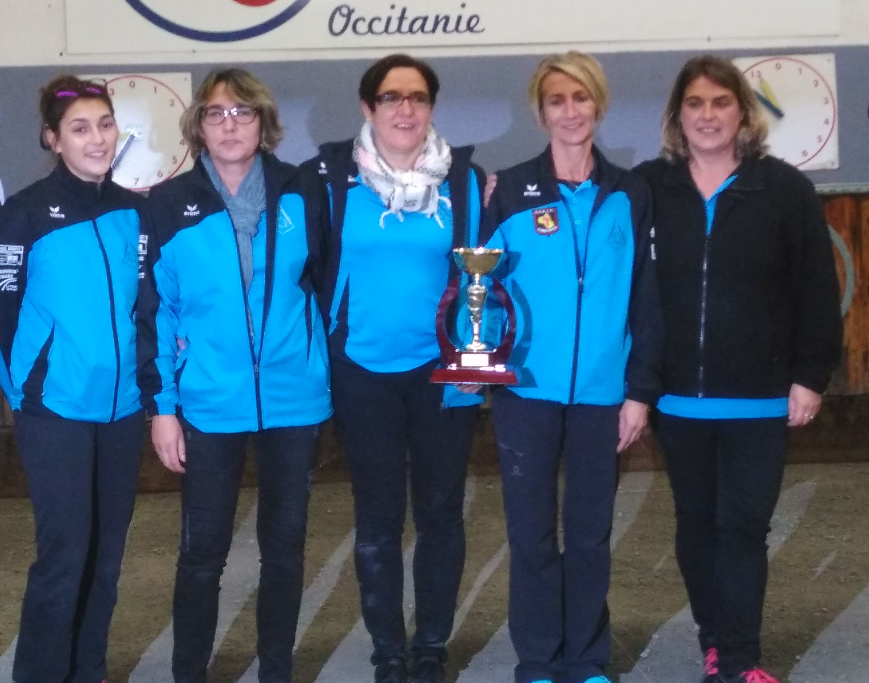 Nos filles vice-championnes de l'Aveyron