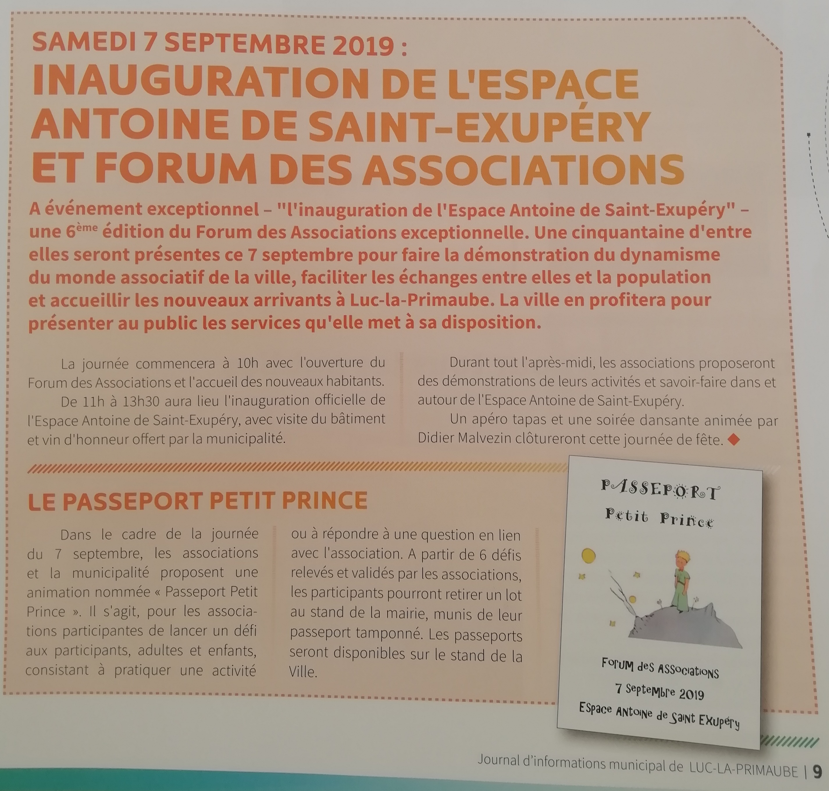 Forum des Associations Forum des Associations