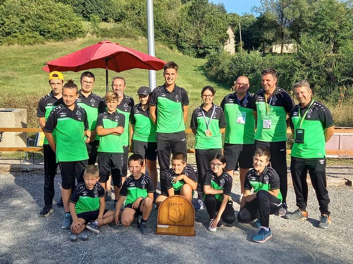 L'école de pétanque récompensée