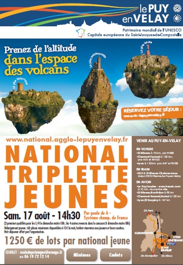 national jeunes Le Puy en Velay 2013